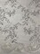 1 Yard White/Silver Sequin Lace Fabric, Corded Mesh Embroidered with Double Scalloped Edges 54″ Wide